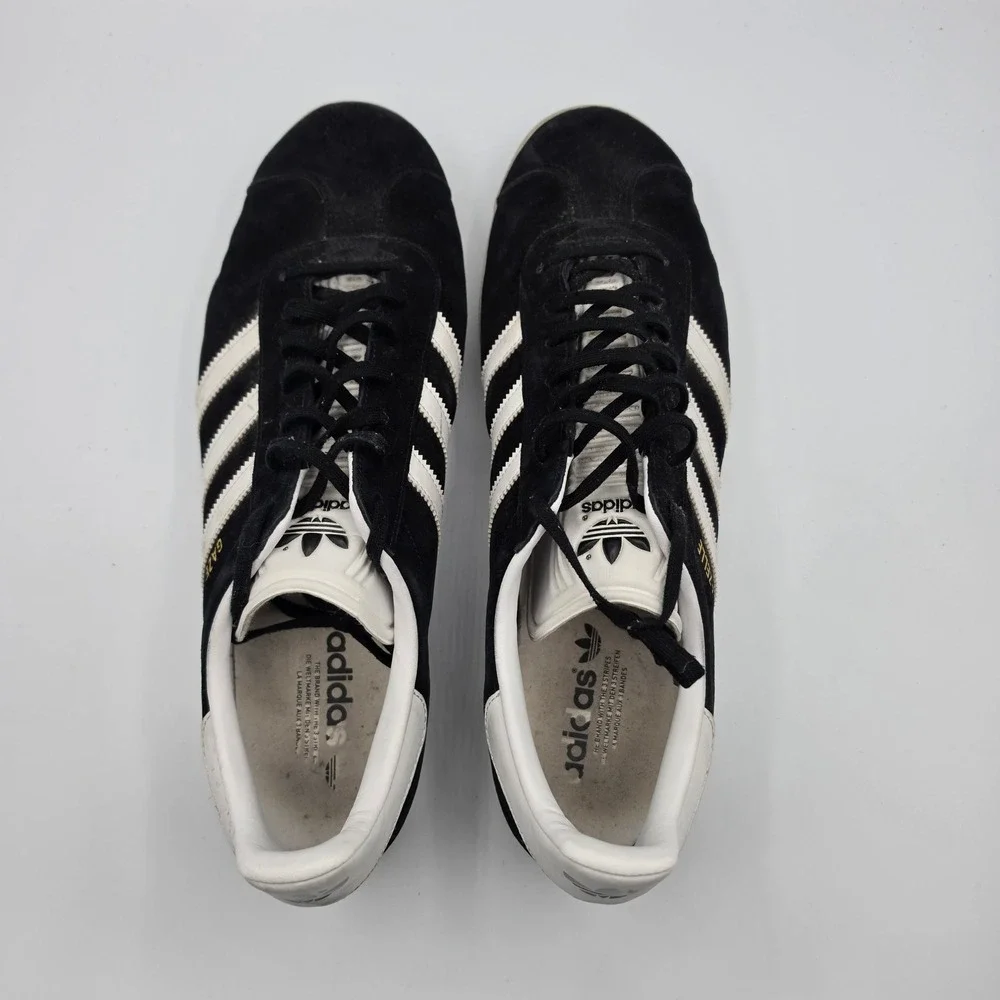 Adidas Gazelle‎ Sneakers Mens 13.5 Black Good Suede Low Top BB5476